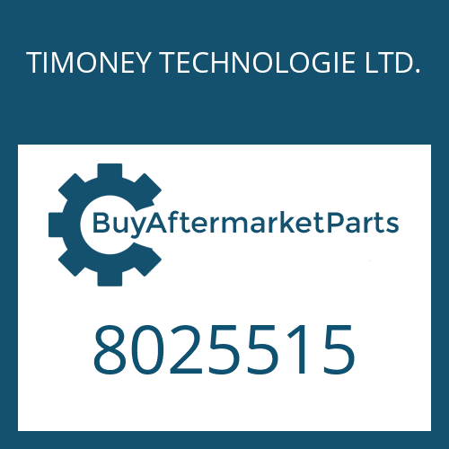 8025515 TIMONEY TECHNOLOGIE LTD. BRAKE DISC