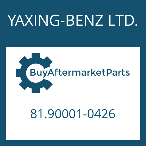 81.90001-0426 YAXING-BENZ LTD. HEXAGON SCREW