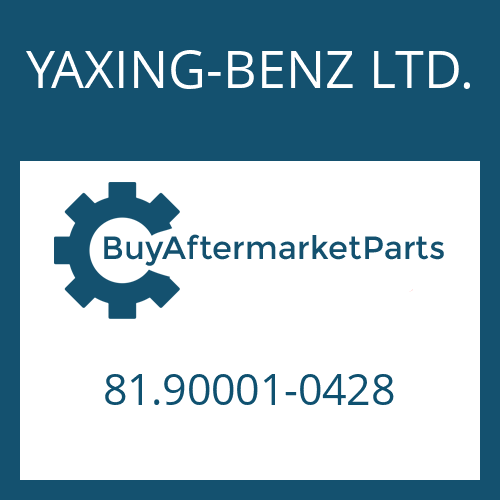 81.90001-0428 YAXING-BENZ LTD. HEXAGON SCREW