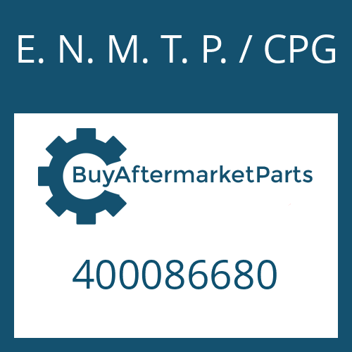 400086680 E. N. M. T. P. / CPG SPRING WASHER