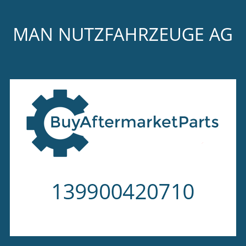 139900420710 MAN NUTZFAHRZEUGE AG SCREW PLUG