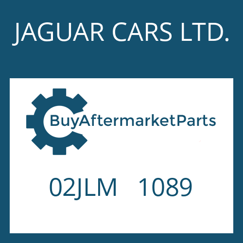 02JLM 1089 JAGUAR CARS LTD. ROUND SEALING RING