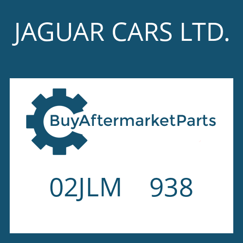 02JLM 938 JAGUAR CARS LTD. ANGLE DISC