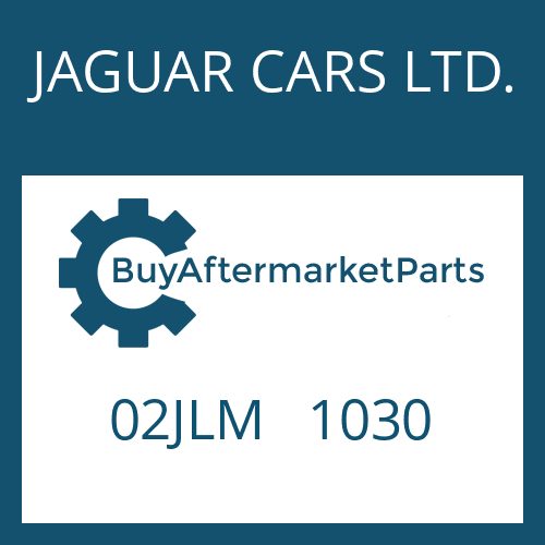 02JLM 1030 JAGUAR CARS LTD. AXIAL WASHER