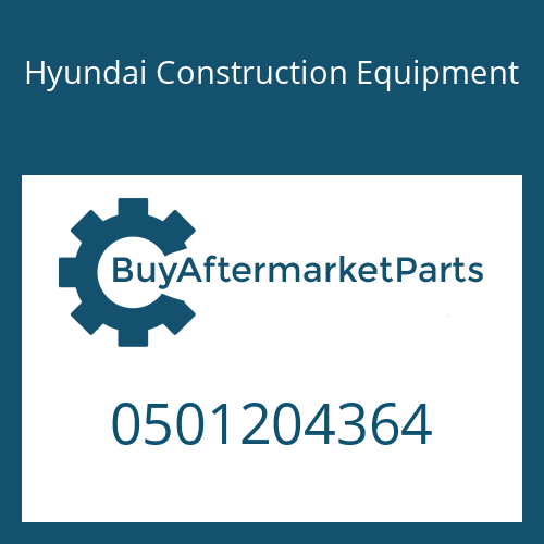 0501204364 Hyundai Construction Equipment TRANSMISSON