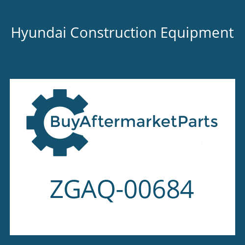 ZGAQ-00684 Hyundai Construction Equipment PIPE-HOSE