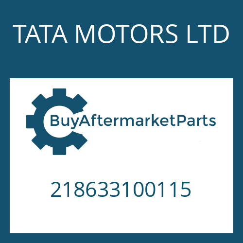 218633100115 TATA MOTORS LTD BALL JOINT