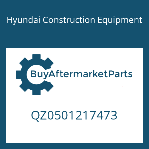 QZ0501217473 Hyundai Construction Equipment GASKET