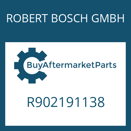 R902191138 ROBERT BOSCH GMBH HYDROSTATIC UNIT