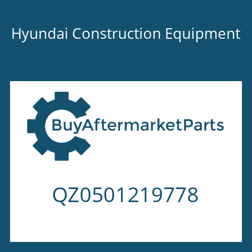 QZ0501219778 Hyundai Construction Equipment CABLE