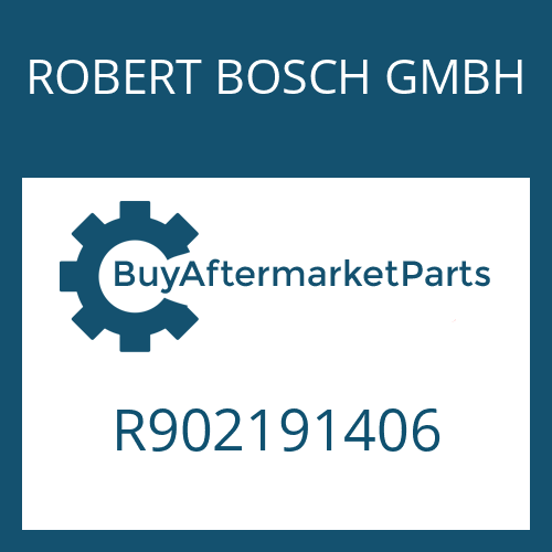 R902191406 ROBERT BOSCH GMBH HYDROSTAT