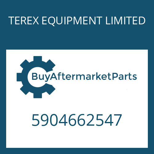 5904662547 TEREX EQUIPMENT LIMITED GASKET