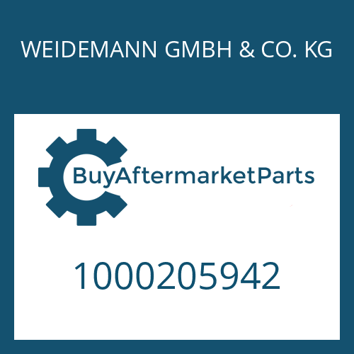 1000205942 WEIDEMANN GMBH & CO. KG FOUR-LIP RING