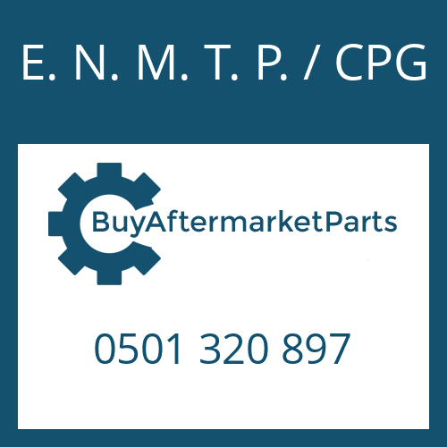 0501 320 897 E. N. M. T. P. / CPG GASKET