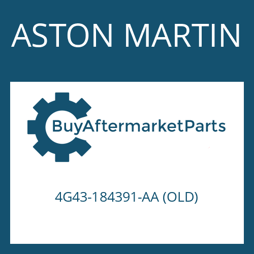 4G43-184391-AA (OLD) ASTON MARTIN GASKET