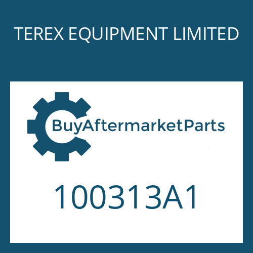100313A1 TEREX EQUIPMENT LIMITED BASE PLATE