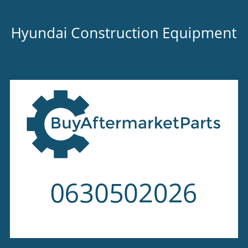 0630502026 Hyundai Construction Equipment RETAINING RING