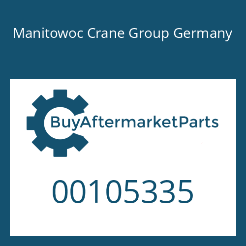 00105335 Manitowoc Crane Group Germany CIRCLIP