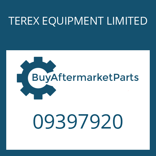 09397920 TEREX EQUIPMENT LIMITED SNAP RING