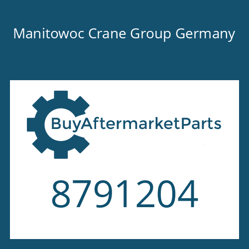 8791204 Manitowoc Crane Group Germany SNAP RING