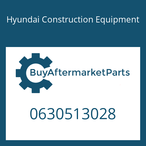 0630513028 Hyundai Construction Equipment SNAP RING