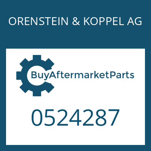 0524287 ORENSTEIN & KOPPEL AG SNAP RING