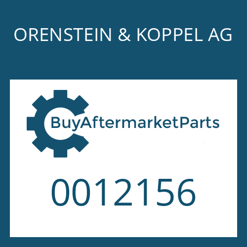 0012156 ORENSTEIN & KOPPEL AG SNAP RING