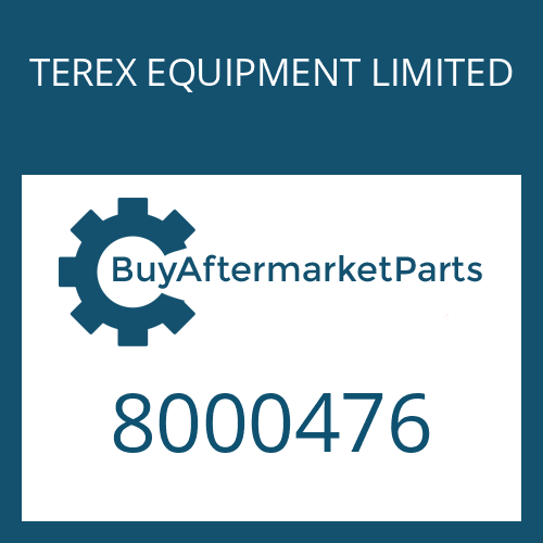 8000476 TEREX EQUIPMENT LIMITED RETAINING RING