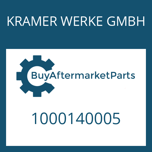 1000140005 KRAMER WERKE GMBH SLOT. PIN