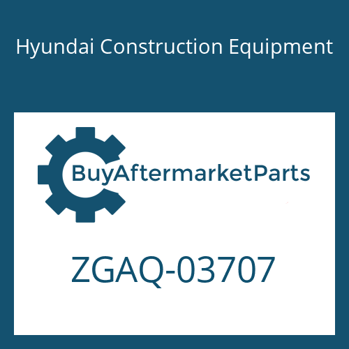 ZGAQ-03707 Hyundai Construction Equipment PIN-SLOT