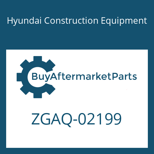 ZGAQ-02199 Hyundai Construction Equipment PLUG