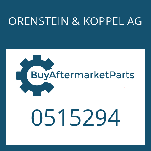 0515294 ORENSTEIN & KOPPEL AG SET SCREW