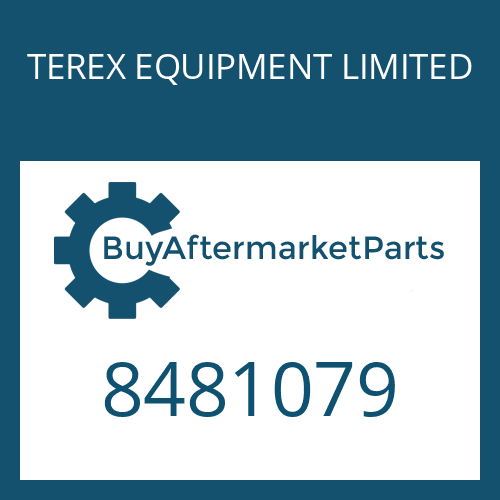 8481079 TEREX EQUIPMENT LIMITED O-RING