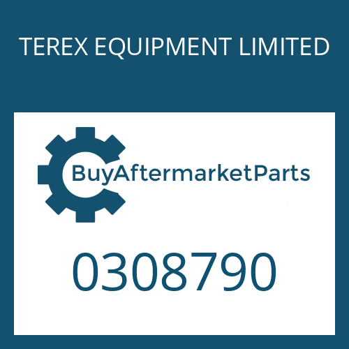 0308790 TEREX EQUIPMENT LIMITED O-RING