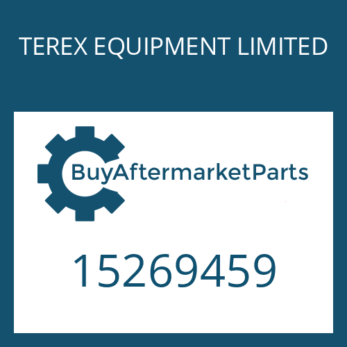 15269459 TEREX EQUIPMENT LIMITED O-RING