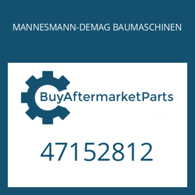 47152812 MANNESMANN-DEMAG BAUMASCHINEN O-RING