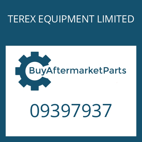 09397937 TEREX EQUIPMENT LIMITED O-RING