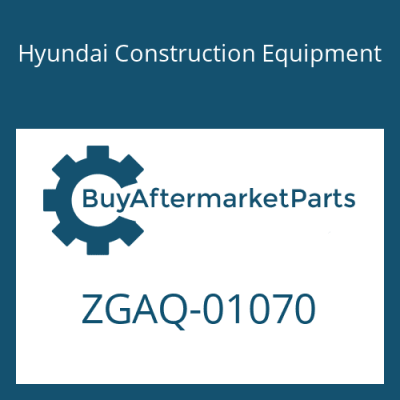 ZGAQ-01070 Hyundai Construction Equipment O-RING