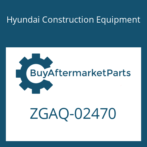 ZGAQ-02470 Hyundai Construction Equipment RING-PISTON