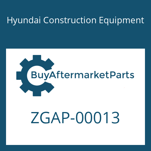 ZGAP-00013 Hyundai Construction Equipment RING-GAMMA