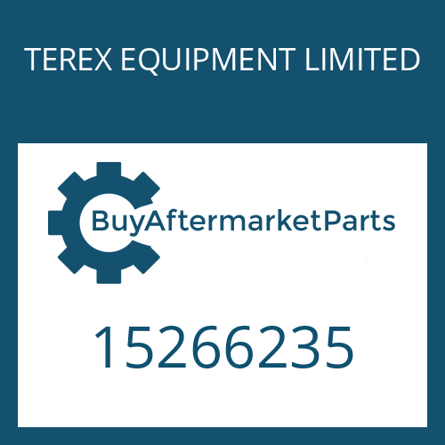 15266235 TEREX EQUIPMENT LIMITED O-RING