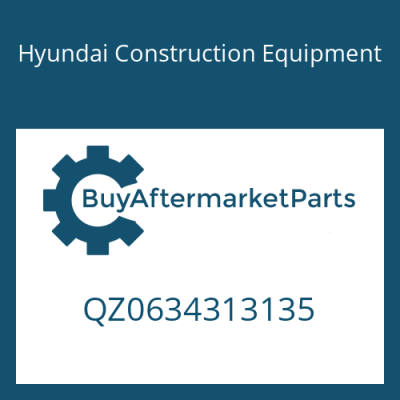 QZ0634313135 Hyundai Construction Equipment O-RING