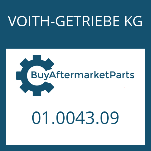 01.0043.09 VOITH-GETRIEBE KG O-RING