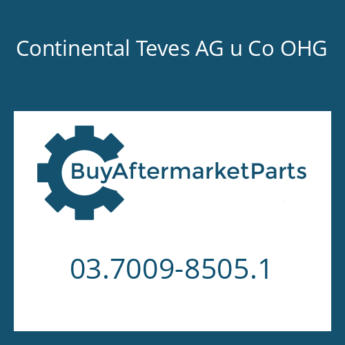 03.7009-8505.1 Continental Teves AG u Co OHG O-RING