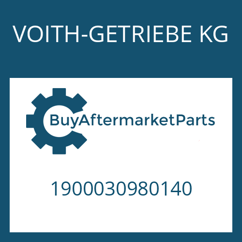 1900030980140 VOITH-GETRIEBE KG SEALING RING