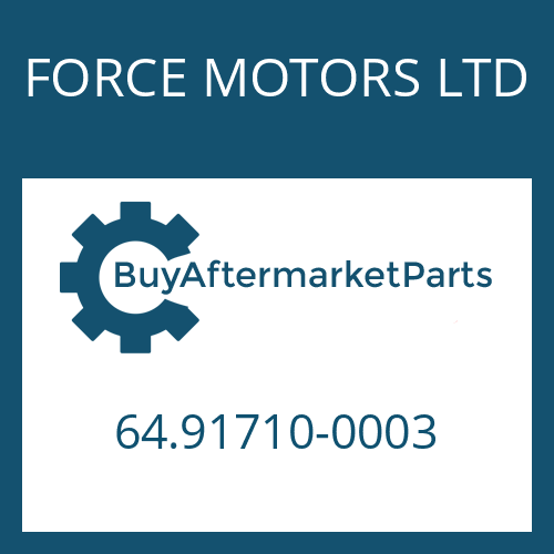 64.91710-0003 FORCE MOTORS LTD SEALING RING