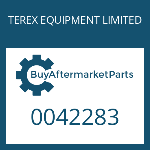 0042283 TEREX EQUIPMENT LIMITED SEALING RING