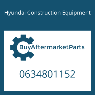 0634801152 Hyundai Construction Equipment SEALING RING
