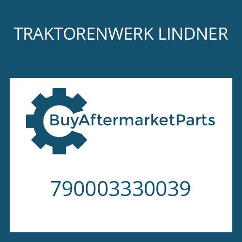 790003330039 TRAKTORENWERK LINDNER BALL