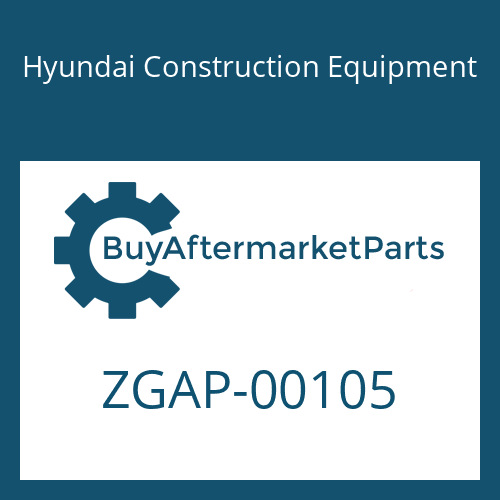 ZGAP-00105 Hyundai Construction Equipment BOLT-HEX
